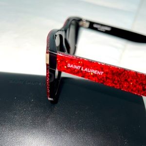 Authentic Glitter Saint Laurent sunglasses